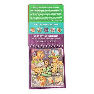 Old Testament #2 Aqua Brush Activity Book, Reusable Travel Activity