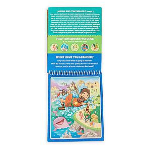 Old Testament #2 Aqua Brush Activity Book, Reusable Travel Activity