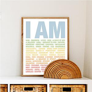 I Am Poster Digital Download