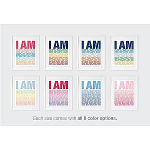 I Am Poster Digital Download