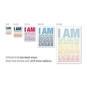 I Am Poster Digital Download