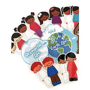 Digital Download: Plan of Salvation Visual Aid: English, Spanish, Portuguese, French, German or any Language, Multiple Ethnic Figures, FHE, Missionary Tool, The Church of Jesus Christ of Latter-Day Saints