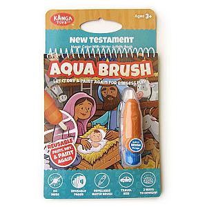 New Testament Aqua Brush Activity Book, Reusable Travel Activity