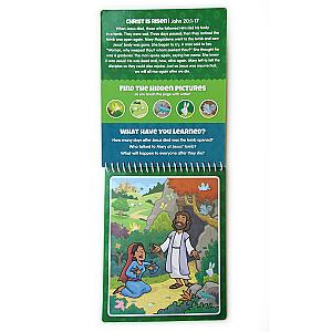 New Testament Aqua Brush Activity Book, Reusable Travel Activity
