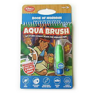 Book of Mormon Aqua Brush, Color with Water, Reusable Travel Activity Book