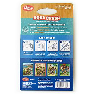 Book of Mormon Aqua Brush, Color with Water, Reusable Travel Activity Book