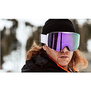 Baldur Magnetic Diamant™ Flip Ski Goggles + Bonus Low Light Lenses +Asian Fit Replacement Nose Pad