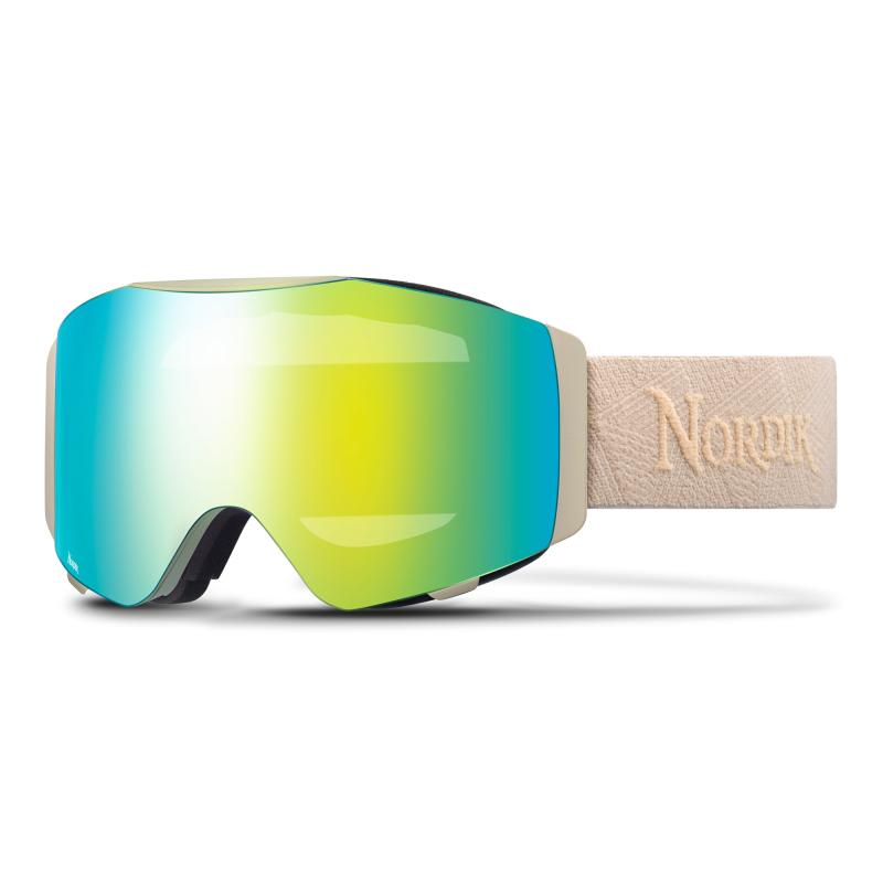 Baldur Magnetic Diamant™ Flip Ski Goggles + Bonus Low Light Lenses +Asian Fit Replacement Nose Pad
