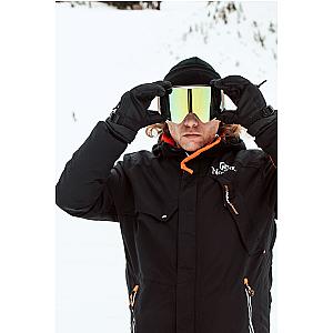 Baldur Magnetic Diamant™ Flip Ski Goggles + Bonus Low Light Lenses +Asian Fit Replacement Nose Pad