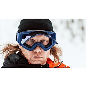 Baldur Magnetic Diamant™ Flip Ski Goggles + Bonus Low Light Lenses +Asian Fit Replacement Nose Pad