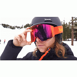 Baldur Magnetic Diamant™ Flip Ski Goggles + Bonus Low Light Lenses +Asian Fit Replacement Nose Pad