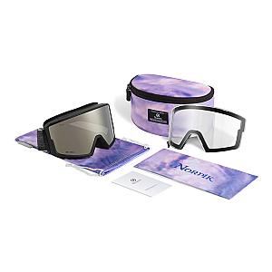 ODIN Magnetic IMD Anti-Fog Ice Blue Ski Goggles + Bonus Low light Diamant™ Lenses