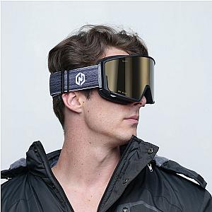 ODIN Magnetic IMD Anti-Fog Ice Blue Ski Goggles + Bonus Low light Diamant™ Lenses