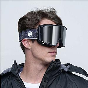 ODIN Magnetic IMD Anti-Fog Ice Blue Ski Goggles + Bonus Low light Diamant™ Lenses