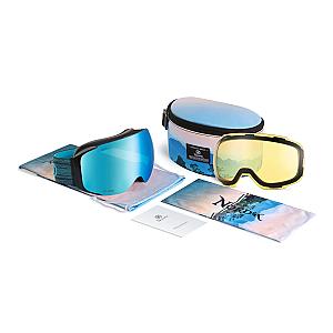 HOD Magnetic Diamant™ Anti-Fog OTG Ski Goggles + Bonus Low Light Lenses