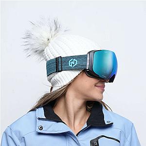 HOD Magnetic Diamant™ Anti-Fog OTG Ski Goggles + Bonus Low Light Lenses