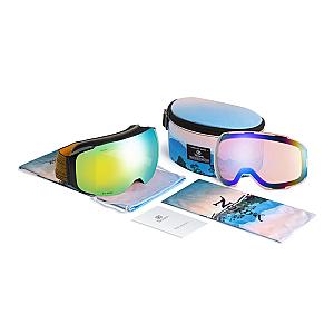 HOD Magnetic Diamant™ Anti-Fog OTG Ski Goggles + Bonus Low Light Lenses