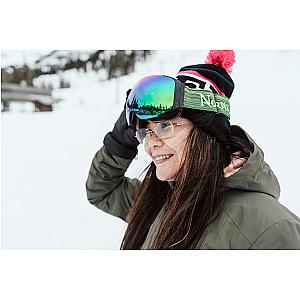 HOD Magnetic Diamant™ Anti-Fog OTG Ski Goggles + Bonus Low Light Lenses