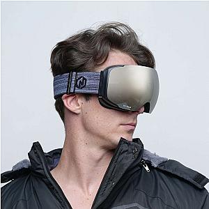 HOD Magnetic Diamant™ Anti-Fog OTG Ski Goggles + Bonus Low Light Lenses