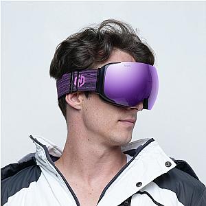 HOD Magnetic Diamant™ Anti-Fog OTG Ski Goggles + Bonus Low Light Lenses