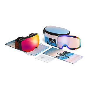 HOD Magnetic Diamant™ Anti-Fog OTG Ski Goggles + Bonus Low Light Lenses