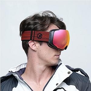 HOD Magnetic Diamant™ Anti-Fog OTG Ski Goggles + Bonus Low Light Lenses
