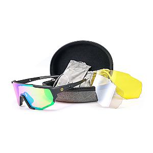 KANON Hiking Cycling Tennis Golf Sunglasses + 2 Replacement lenses