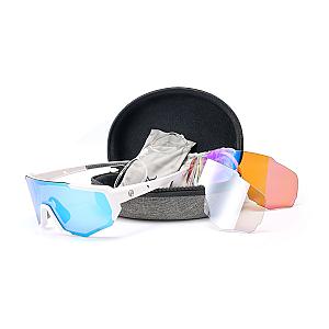 KANON Hiking Cycling Tennis Golf Sunglasses + 2 Replacement lenses