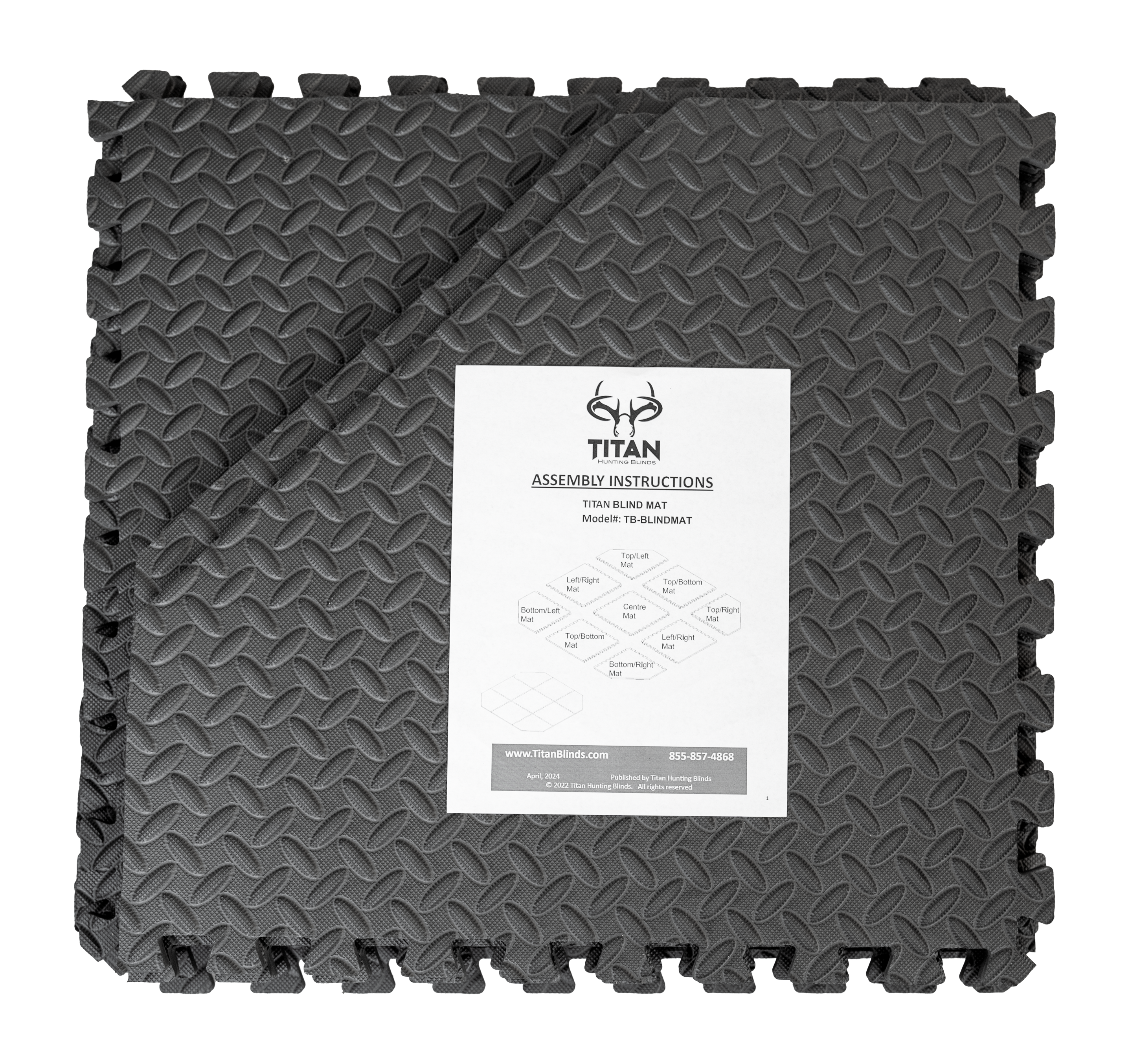 Titan Hunting Blind Foam Floor Mat