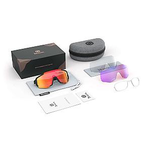 KANON Hiking Cycling Tennis Golf Sunglasses + 2 Replacement lenses