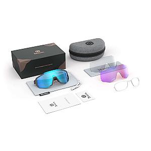KANON Hiking Cycling Tennis Golf Sunglasses + 2 Replacement lenses