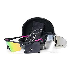 FRIGG 2 Polarized Photochromic Hiking Cycling Fishing Surfing Sunglasses + 2 Replacement lenses