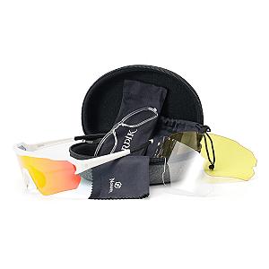 FRIGG 2 Polarized Photochromic Hiking Cycling Fishing Surfing Sunglasses + 2 Replacement lenses