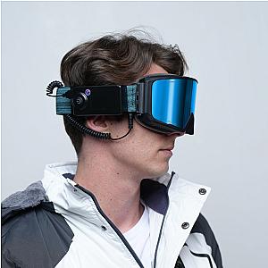 VIKING Heated Magnetic Anti-Fog Ski Goggles + Bonus PC Lenses