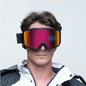 VIKING Heated Magnetic Anti-Fog Ski Goggles + Bonus PC Lenses