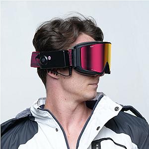 VIKING Heated Magnetic Anti-Fog Ski Goggles + Bonus PC Lenses