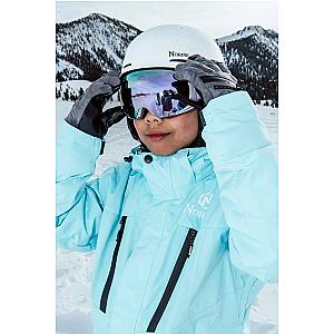 FREYA Magnetic Kid Teen Ski Goggles with Designed Straps - Bonus Low Light Lenses