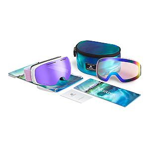 LOKI Magnetic Diamant™ Anti-Fog Vented Ski Goggles - Bonus Low Light Lenses