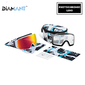 TORSTEN Magnetic Diamant™ Anti-Fog Ski Goggles + Bonus Photochromic Lenses and Strap