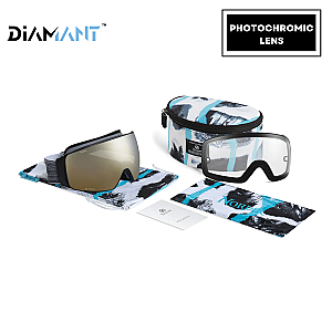 TORSTEN Magnetic Diamant™ Anti-Fog Ski Goggles + Bonus Photochromic Lenses and Strap