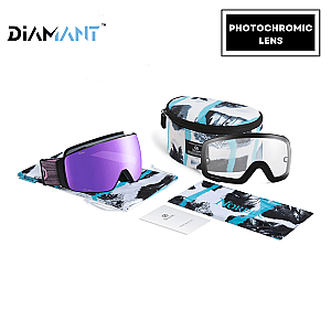 TORSTEN Magnetic Diamant™ Anti-Fog Ski Goggles + Bonus Photochromic Lenses and Strap