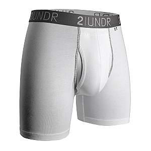 Swing Shift 6" Boxer Brief - Basic White 6 Pack