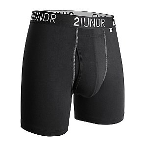 Swing Shift 6" Boxer Brief - Basic Black 6 Pack