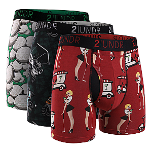 Swing Shift 6" Boxer Brief - 3 Pack - 2 Ballsey/Cart/Margarita