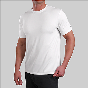 Luxury Crew Tee - White 3 Pack
