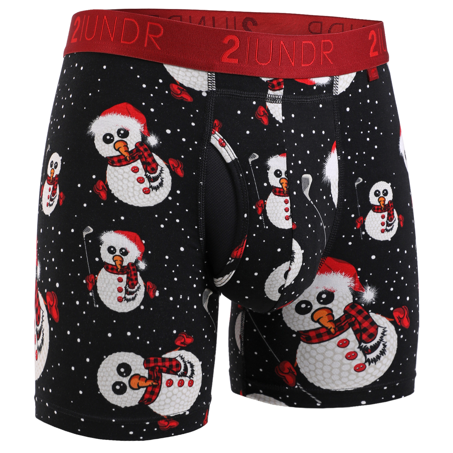 Swing Shift 6" Boxer Brief - Black Frost