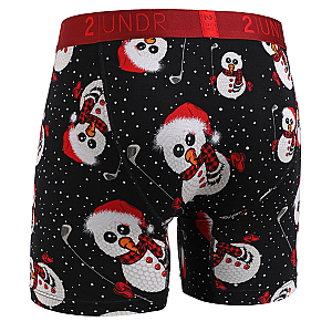 Swing Shift 6" Boxer Brief - Black Frost