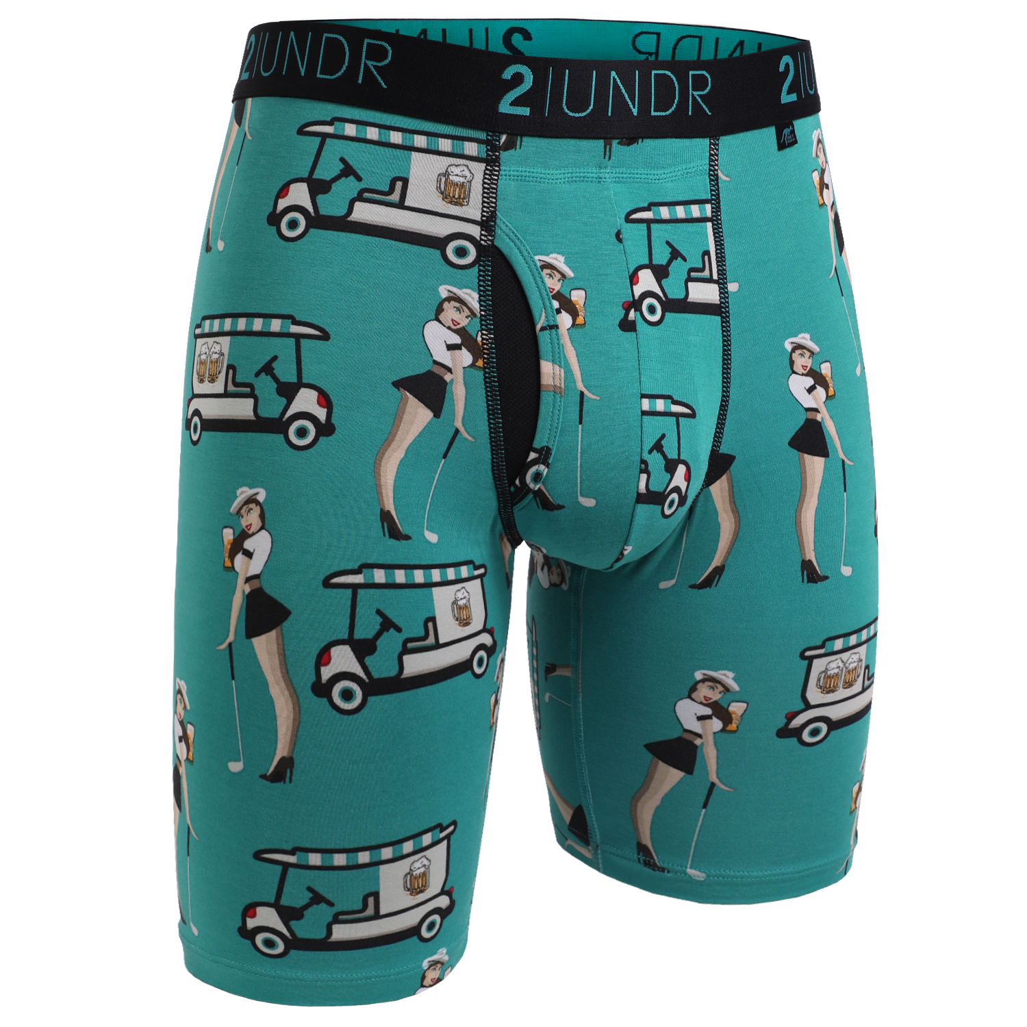 Swing Shift 9" Long Leg - Cart Girl