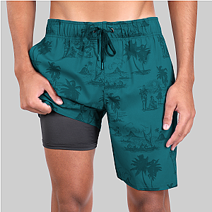 Juicy 2 in 1 Short - Paradise