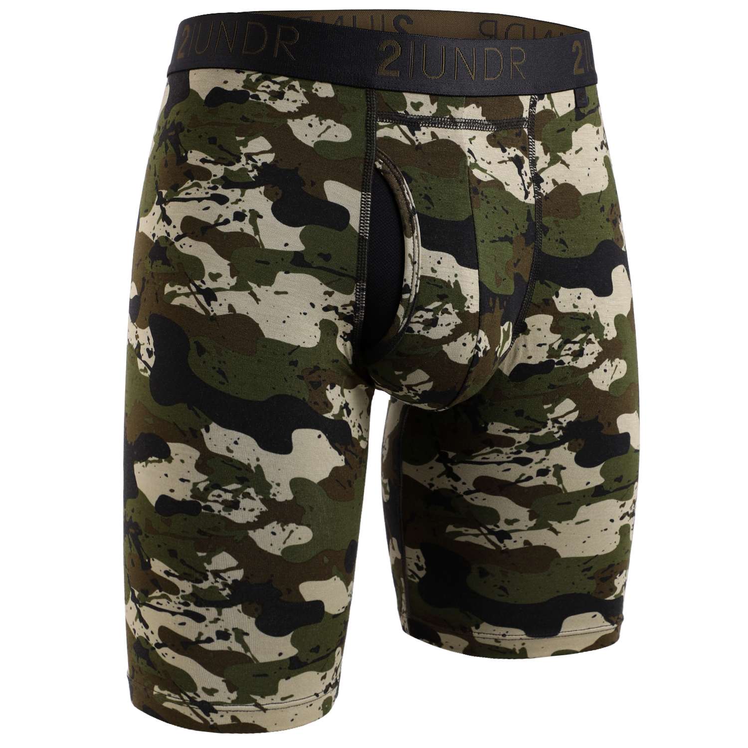 Swing Shift 9" Long Leg - Army